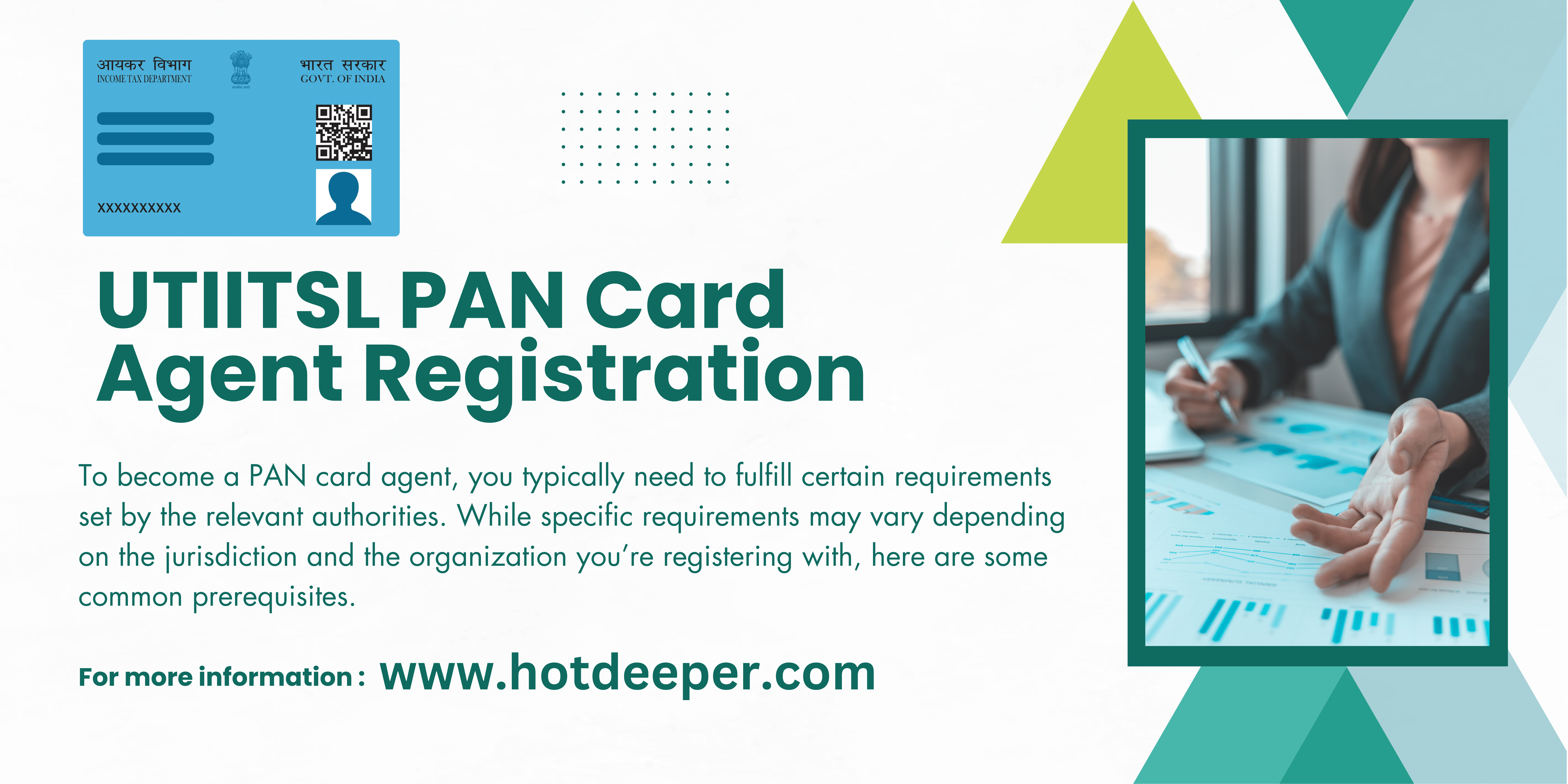 UTIITSL PAN Card Agent Registration
